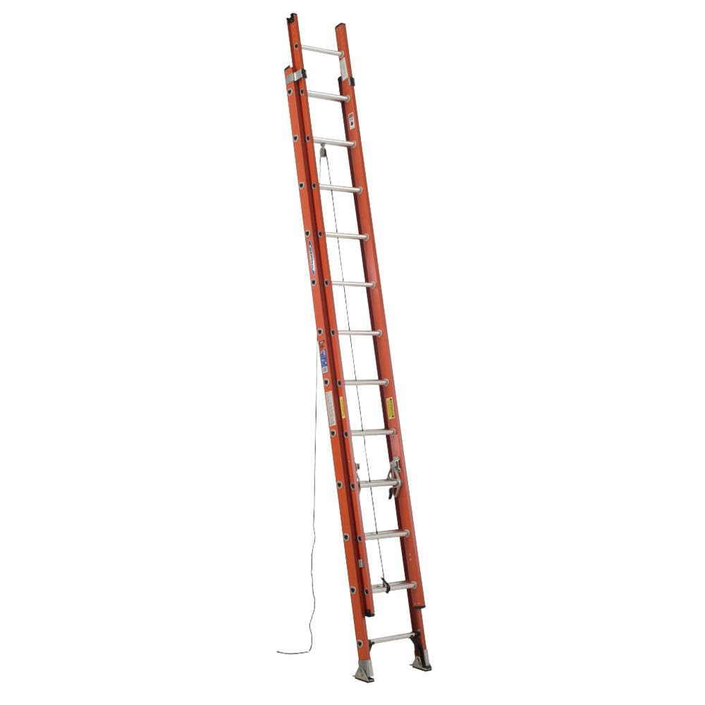 Thang Cách Điện Dạng Trượt Sợi Thủy Tinh Werner 20ft (Fiberglass Extension Ladder 20ft)